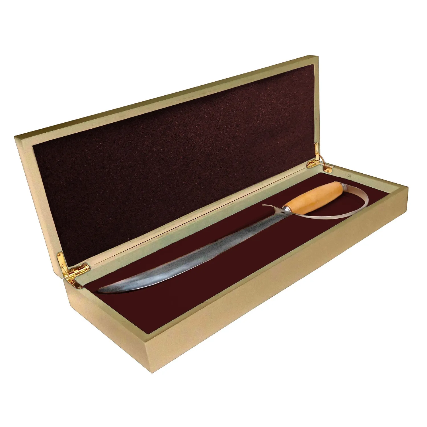 VinBouquet Sciabola Champagne Lama 29 cm con Scatola Legno