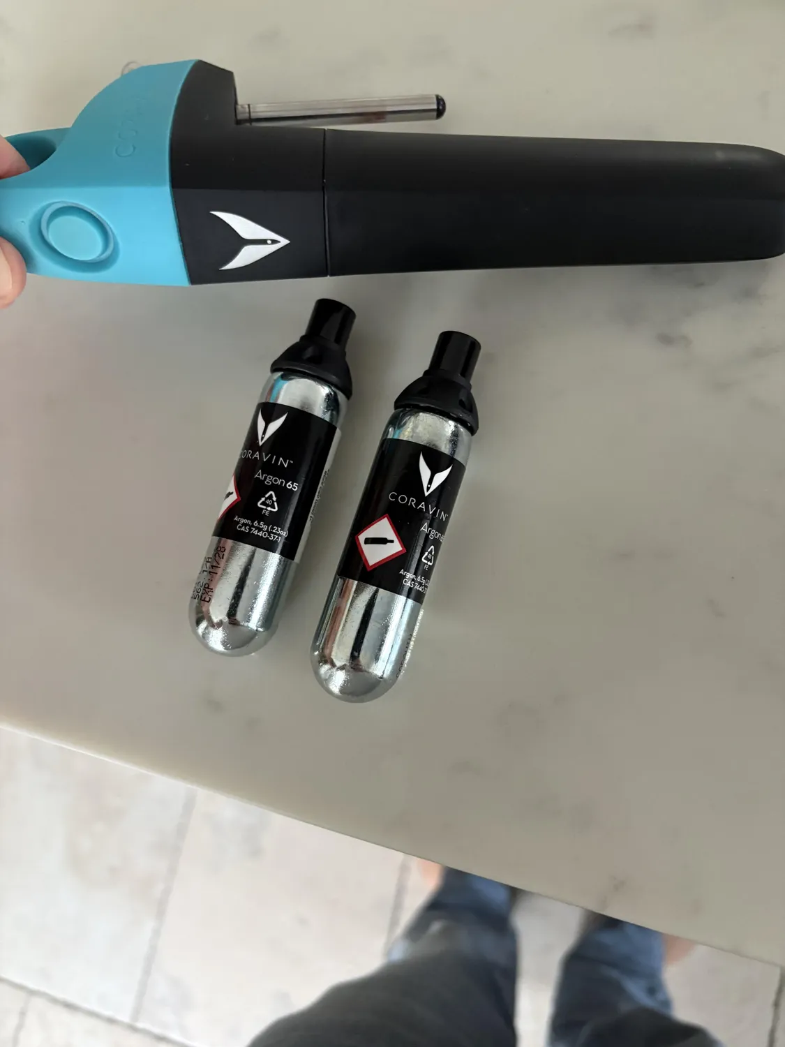 Coravin Pivot+ sistema vino al calice 4 settimane