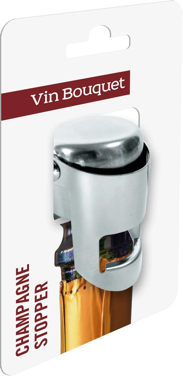 Vin Bouquet FIT 376 Tappo Champagne Acciaio Inox 2 Bracci