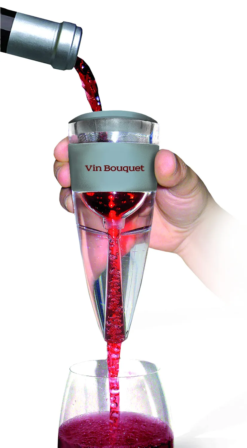 Vin Bouquet FIA 002 Aeratore Vino con Base e Sacchetto