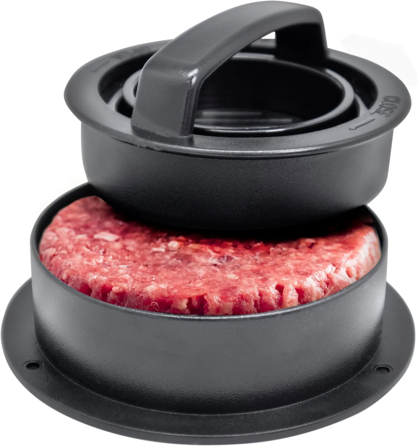 VinBouquet Speciale Burger Set Hamburger 4 Pezzi Piastra