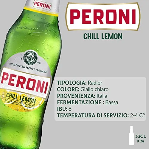 Peroni Chill Lemon radler limone 24x33 cl 1,3%