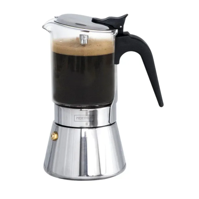 VinBouquet Caffettiera italiana in vetro