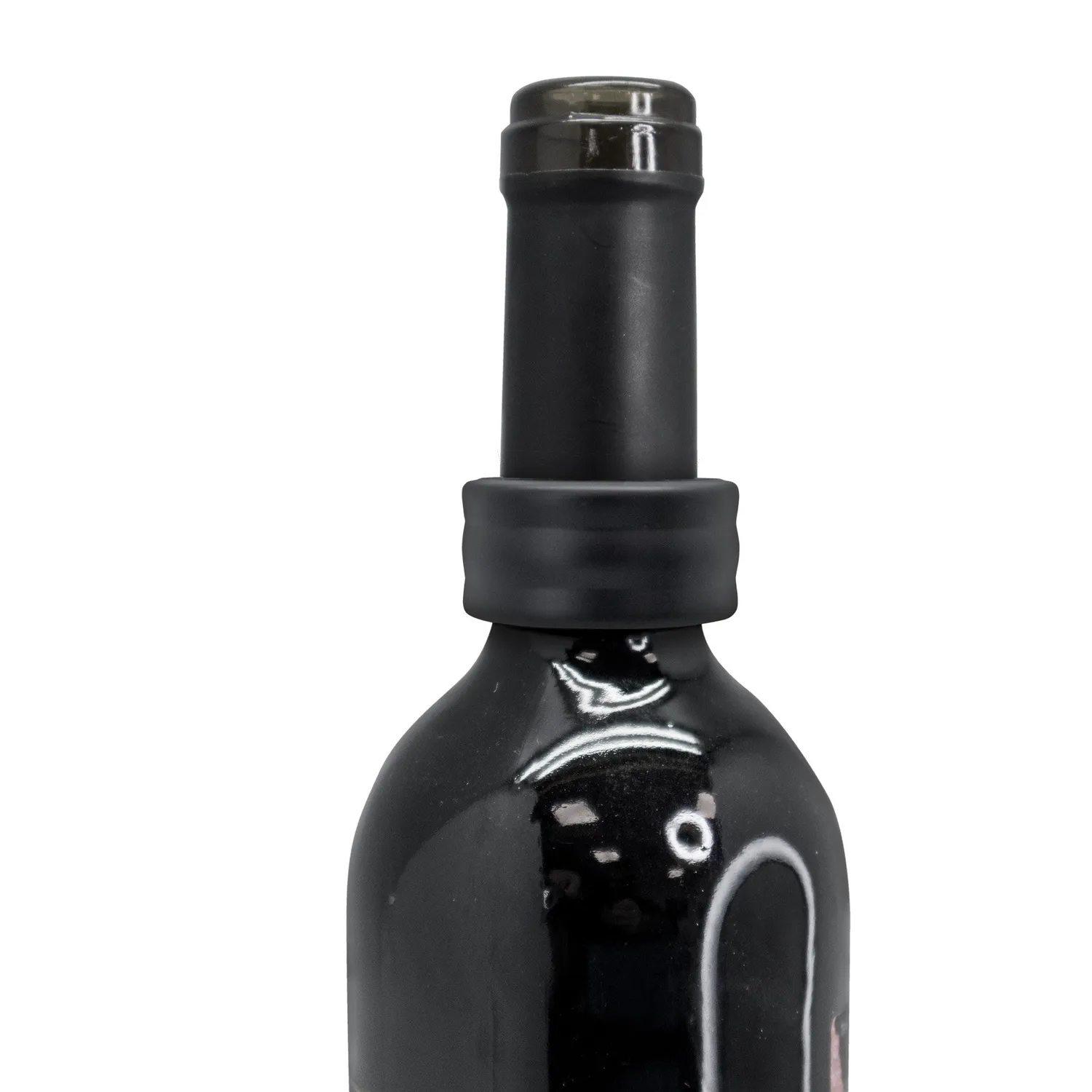 VinBouquet Set Anelli Antigoccia Vino Acciaio Feltro