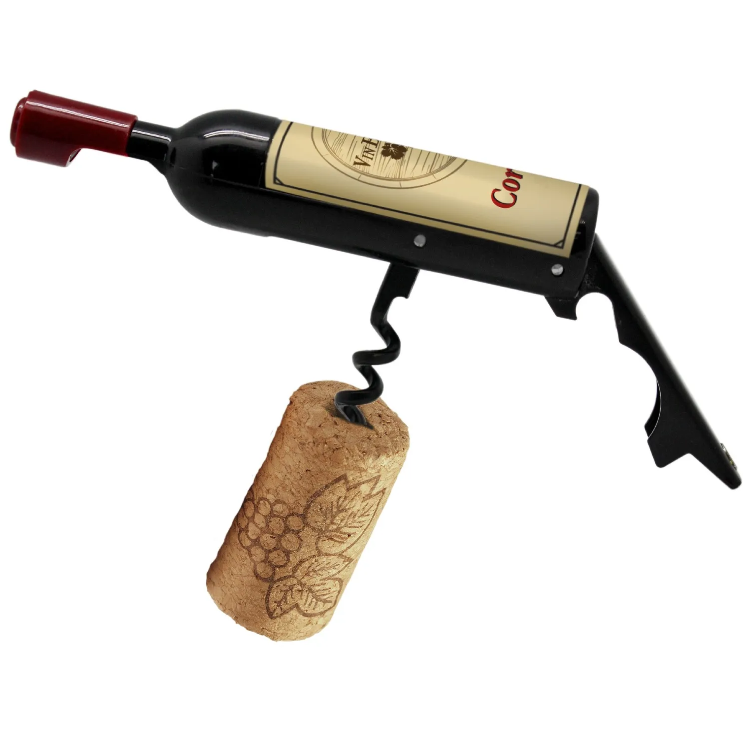 VinBouquet Cavatappi Bottiglia Vino magnetico con calamita