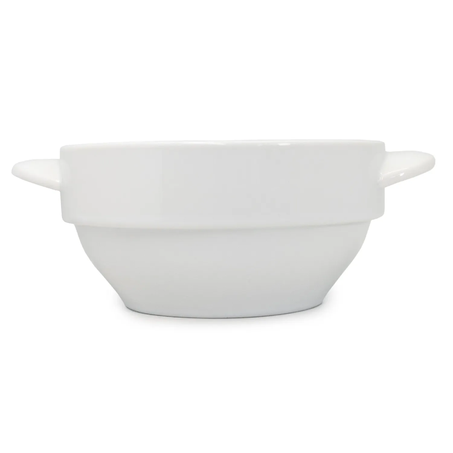 VinBouquet Ciotola Zuppa Porcellana con Manici 18,5 cm