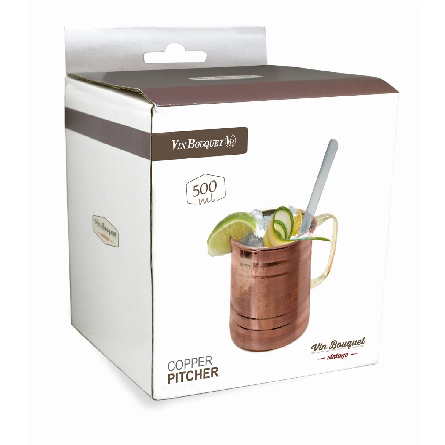 VinBouquet Vintage tazza per cocktail rame antico