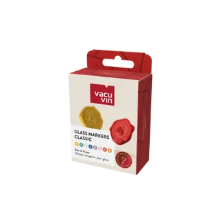 Vacu Vin Marque-verres Grappes segnabicchieri colorati set da 8