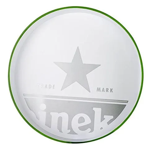Heineken Vassoio Nero vassoio da bar antiscivolo