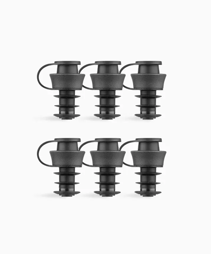 Coravin Pivot Tappo per Vino 6 Pezzi Conservazione 4 Settimane