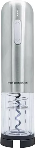 Vin Bouquet cavatappi elettrico compatto con indicatore batteria
