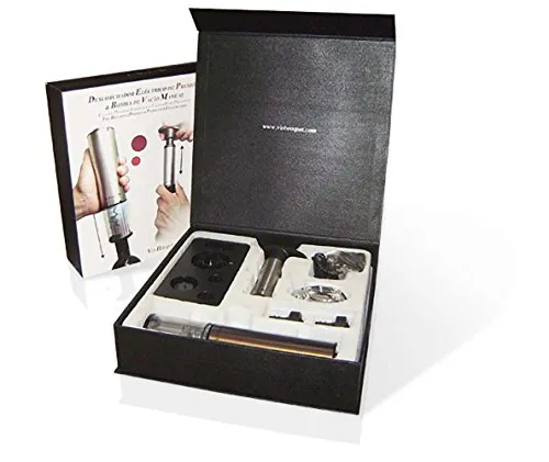 Vin Bouquet FI 002 set vino cavatappi elettrico con pompa