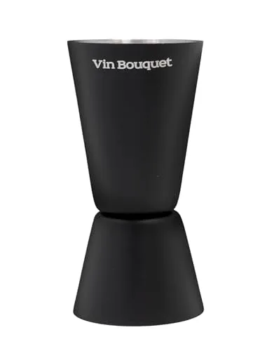 Vin Bouquet FIK 1468 jigger cocktail 50/25 ml nero