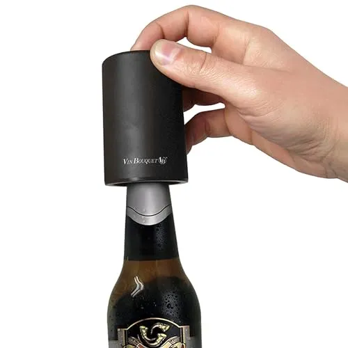 Vin Bouquet FID 018 Apribottiglie Automatico Nero Gomma