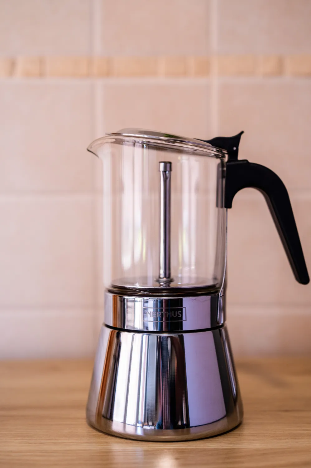 VinBouquet Caffettiera italiana in vetro