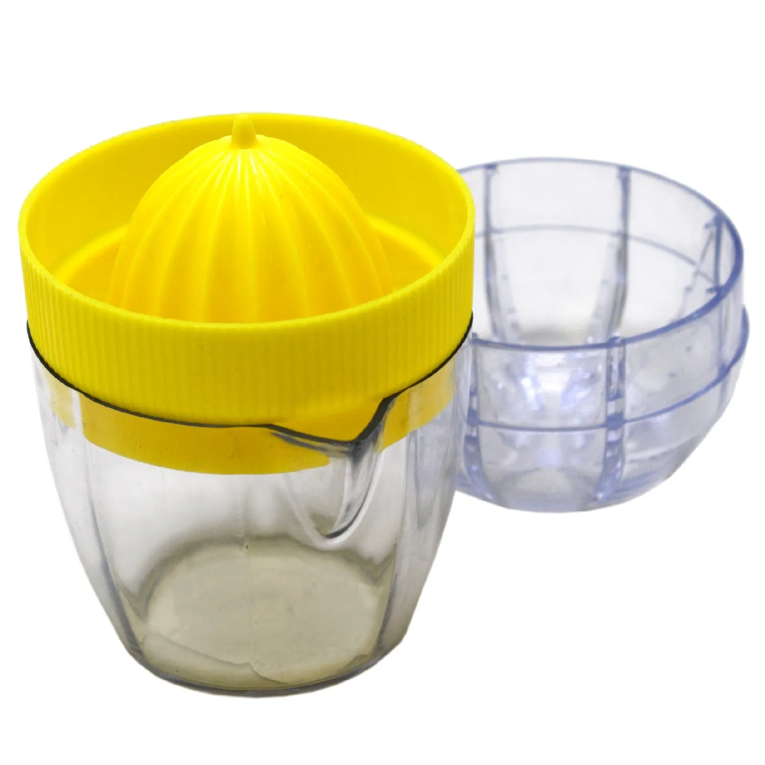 VinBouquet Spremiagrumi Manuale Giallo con Serbatoio