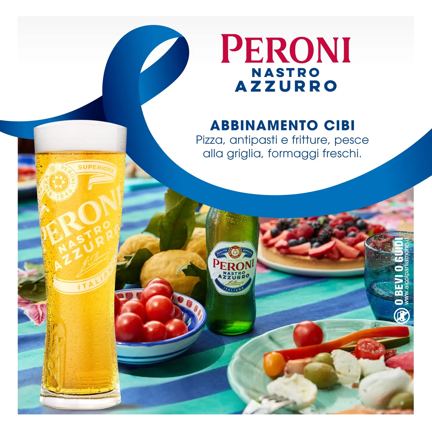 Peroni Nastro Azzurro Birra Premium Lager