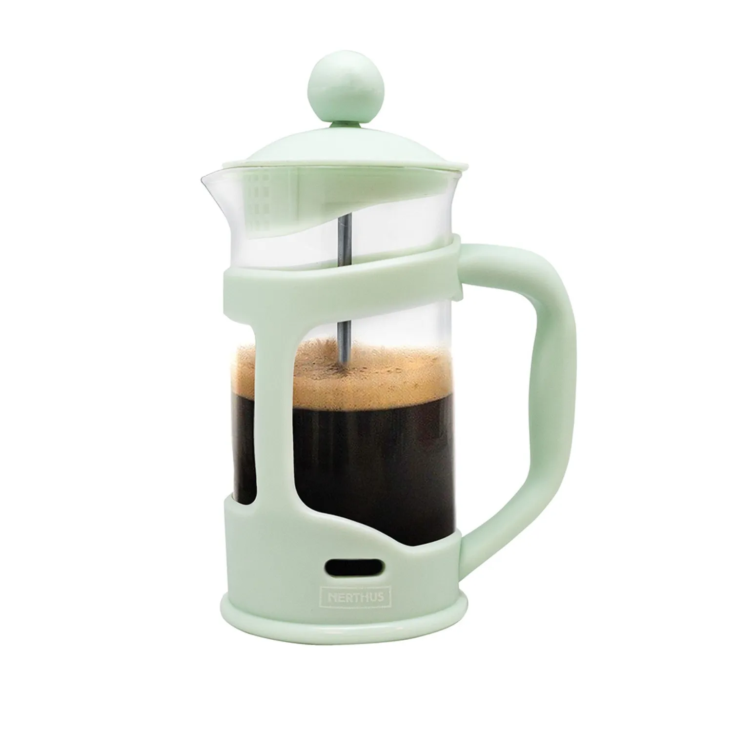 VinBouquet caffettiera francese vetro filtro inox