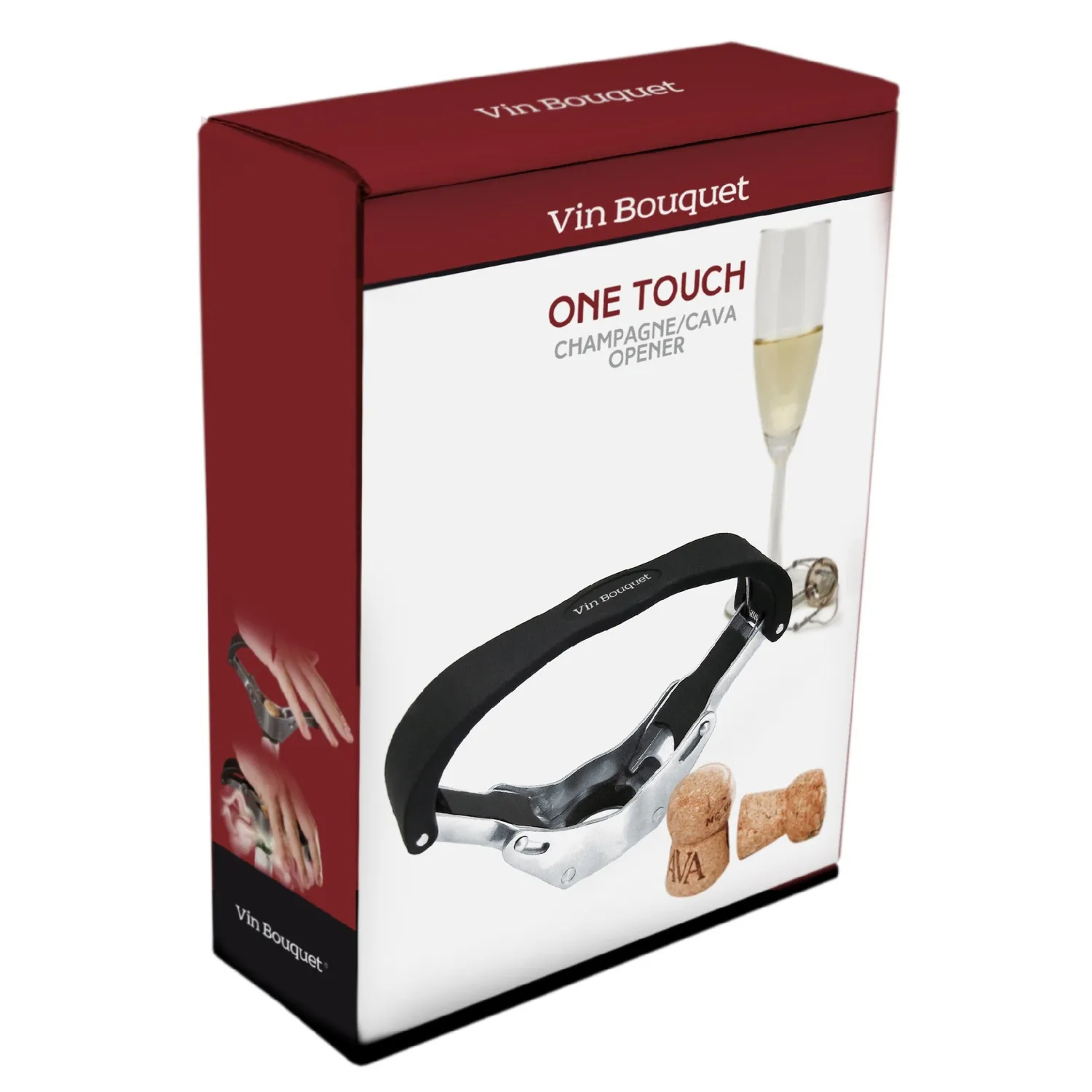 VinBouquet One Touch apribottiglie spumante brevettato