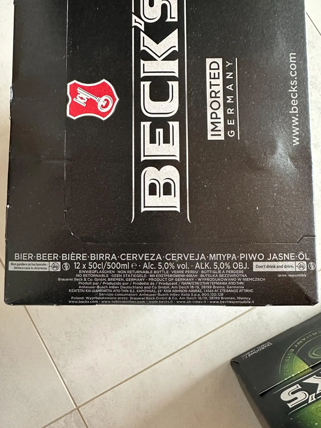 Beck's Pils birra