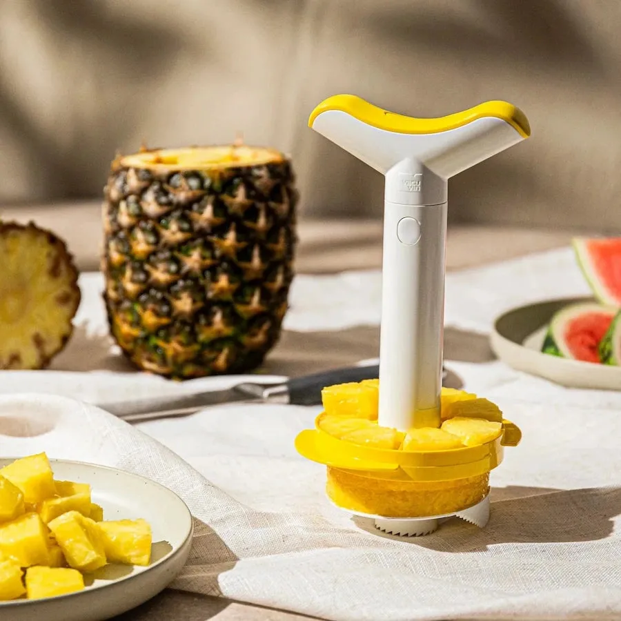 Vacu Vin Pineapple Slicer and Wedger affetta ananas con taglia spicchi