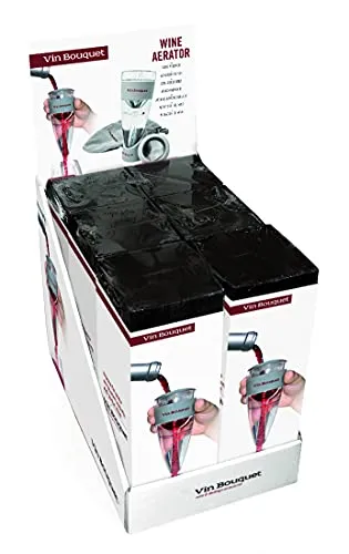 Vin Bouquet FIA 002 Aeratore Vino con Base e Sacchetto