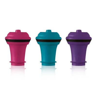 Vacuvin Tappo Vino Sottovuoto Colorato Riutilizzabile
