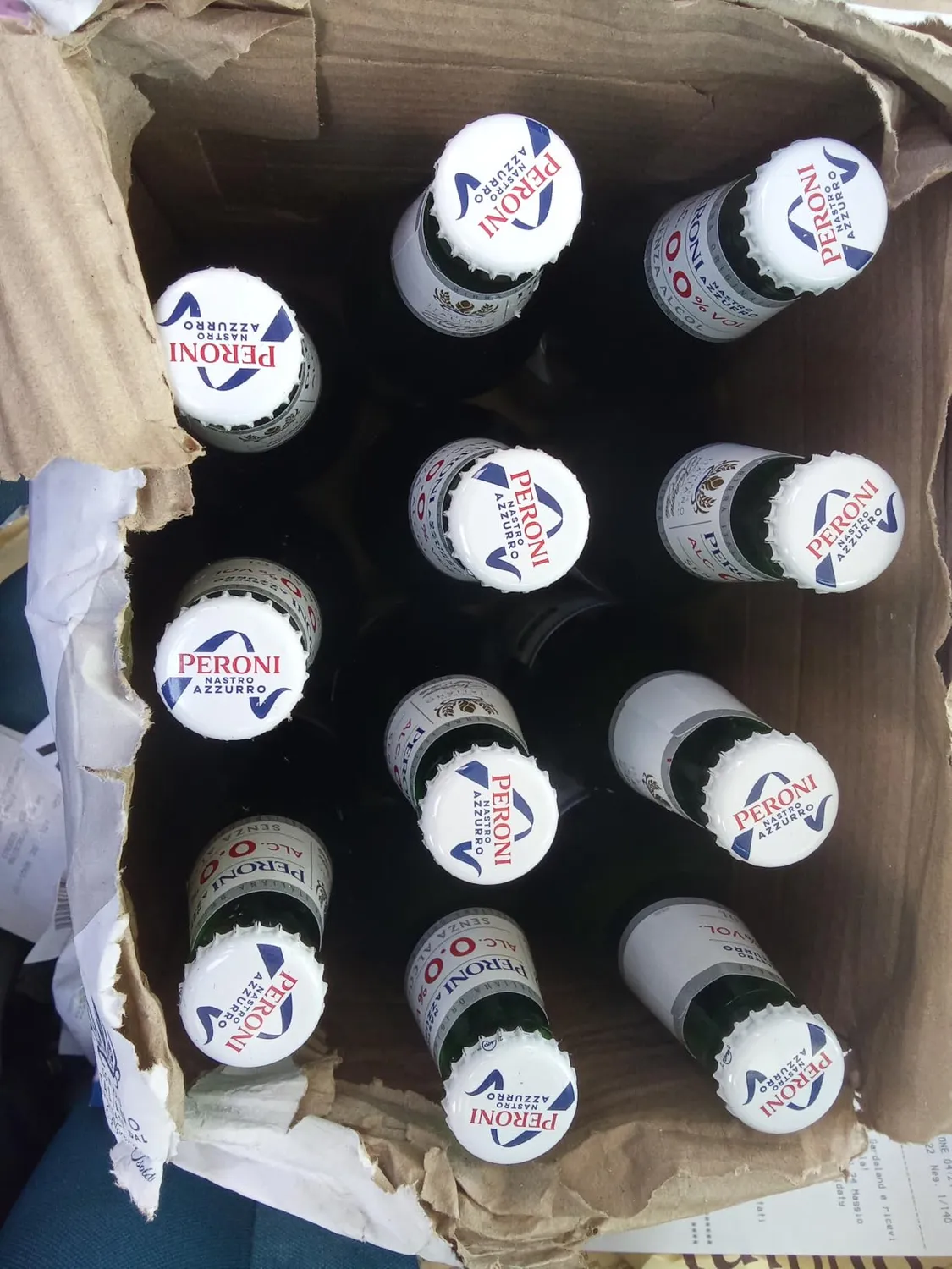 Peroni Nastro Azzurro 0.0 Birra Analcolica Secca