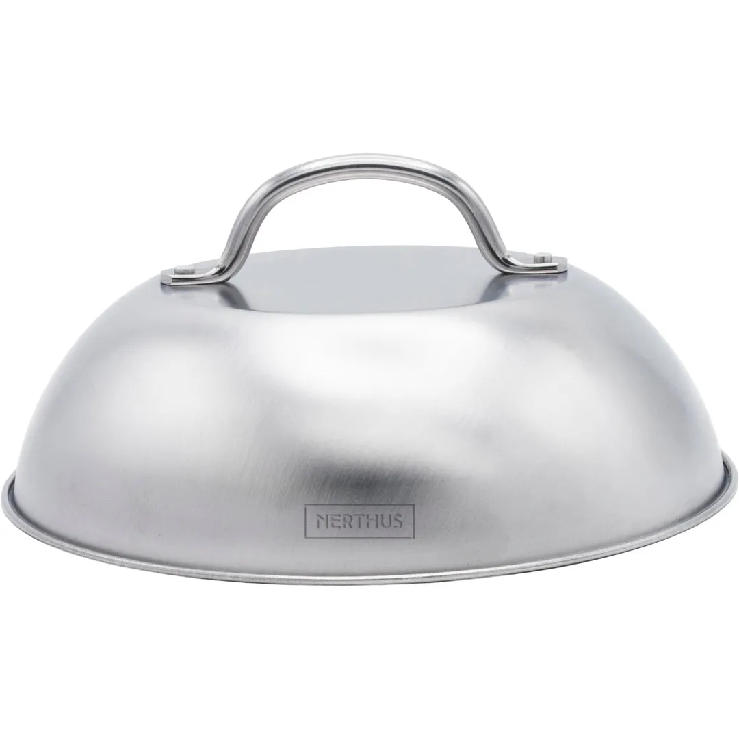 VinBouquet Nerthus campana hamburger acciaio inox 23 cm