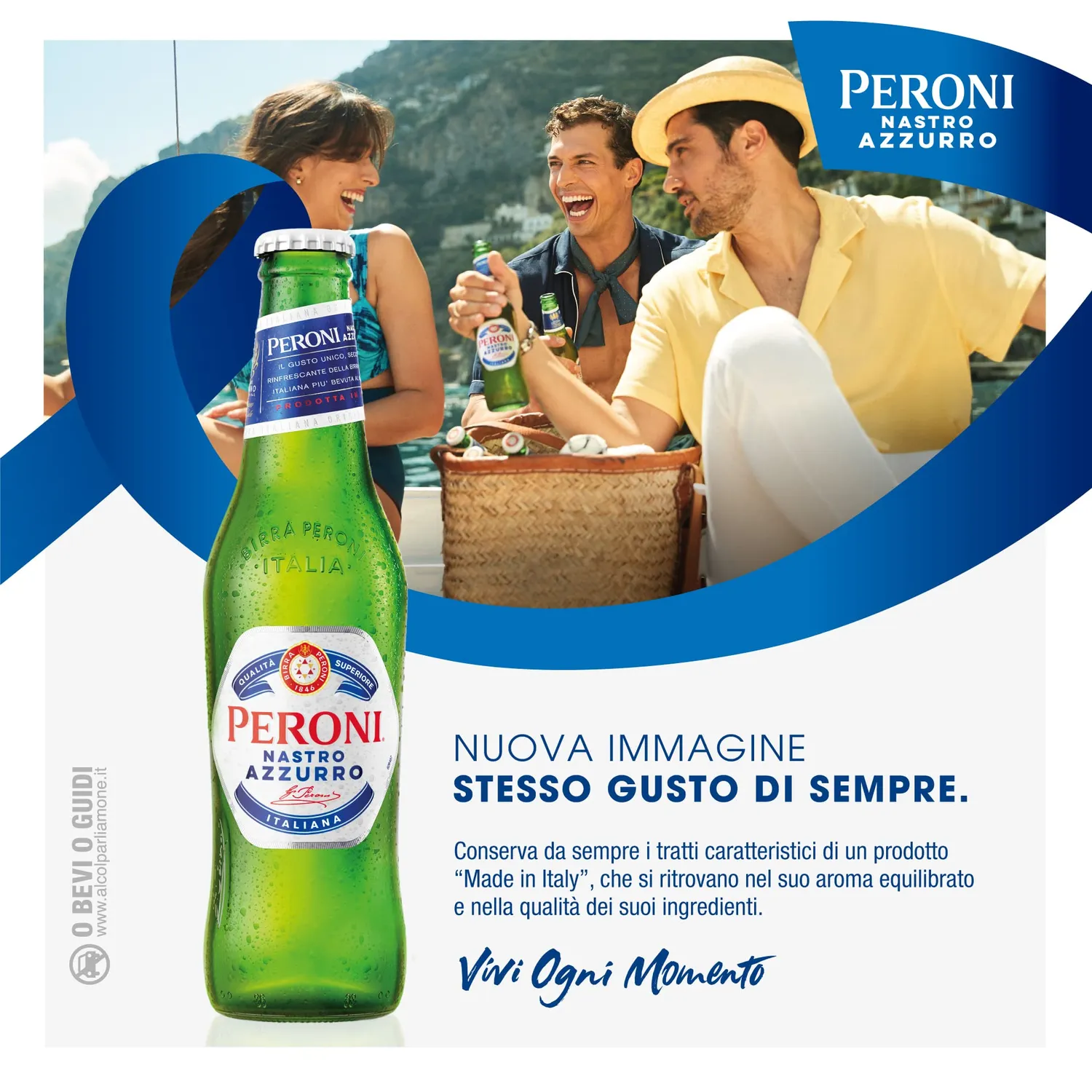 Peroni Nastro Azzurro Birra Premium Lager
