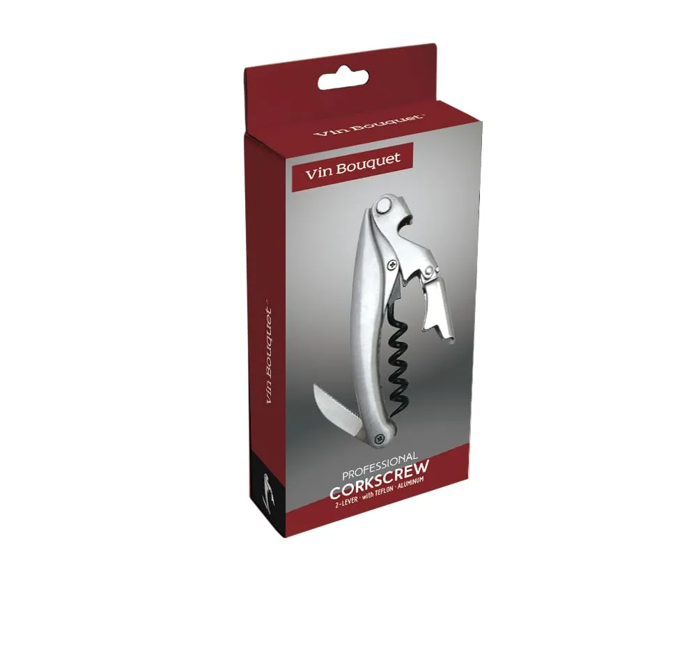 Vin Bouquet FID 008 Deluxe Cavatappi Cameriere Alluminio