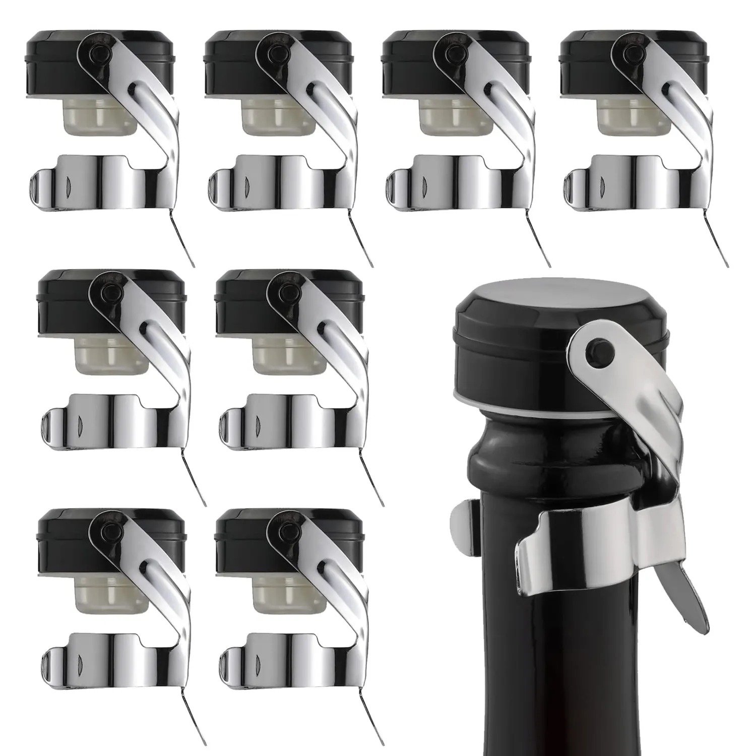 WOTOR Tappo per Champagne Acciaio Inox Riutilizzabile