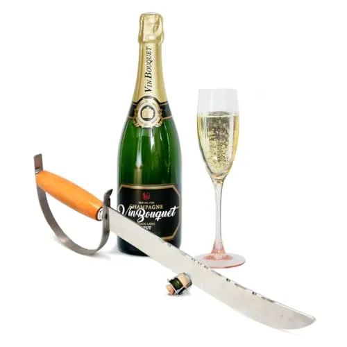 Vin Bouquet FID 222 sciabola champagne lama 29 cm con scatola
