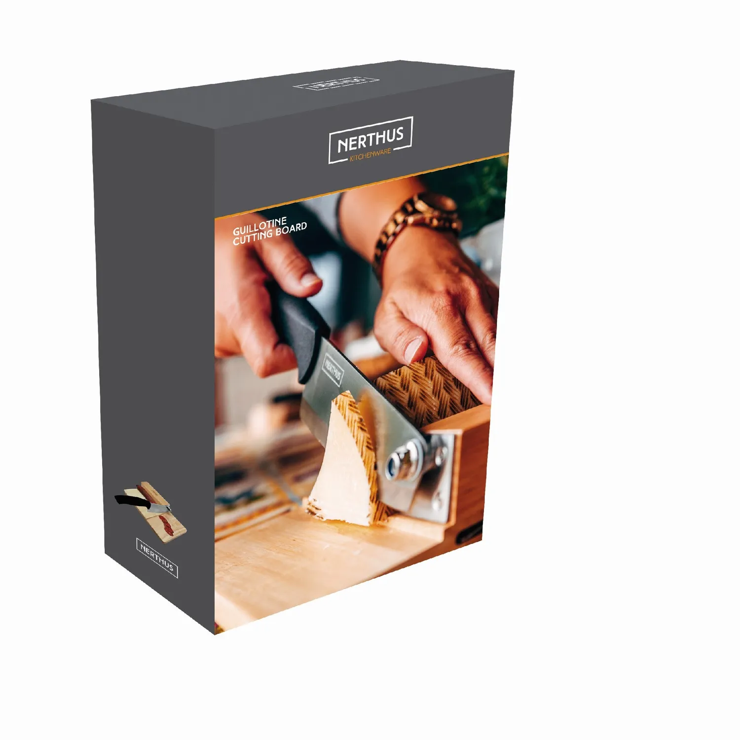 VinBouquet Ghigliottina Taglio con Base in Legno