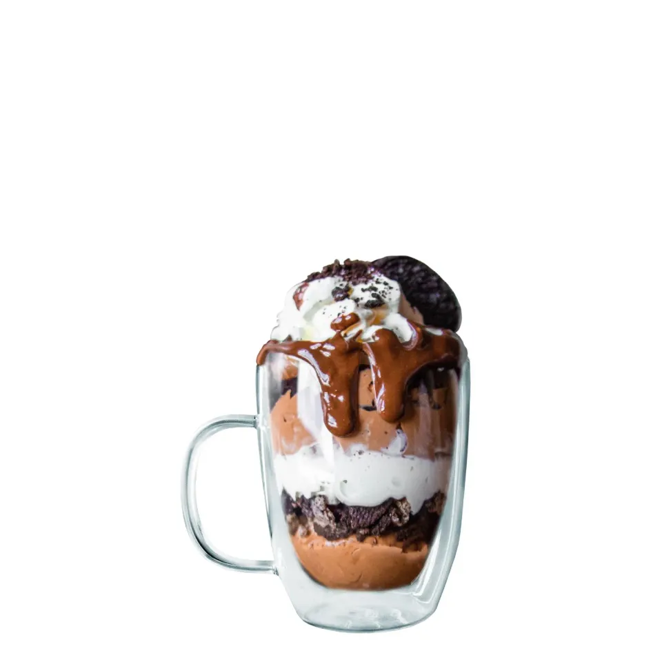 VinBouquet Tazza Vetro Borosilicato Doppia Parete
