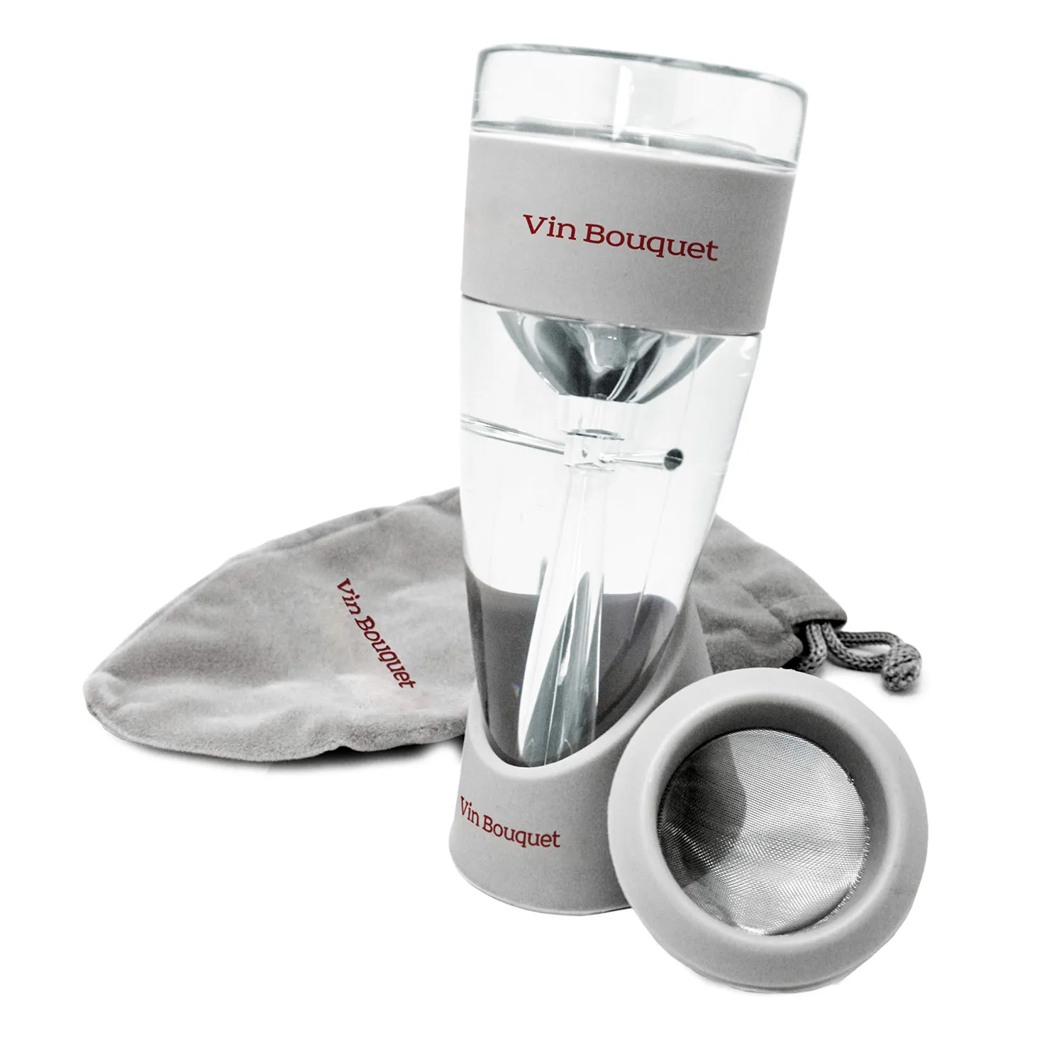 Vin Bouquet FIA 003 Set Aeratore Vino con Tappo Sottovuoto