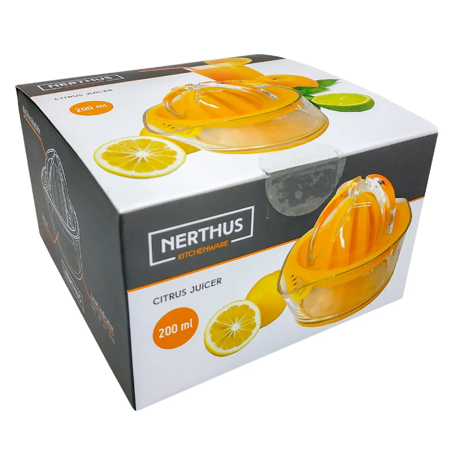 VinBouquet Spremiagrumi Manuale 200 ml Plastica