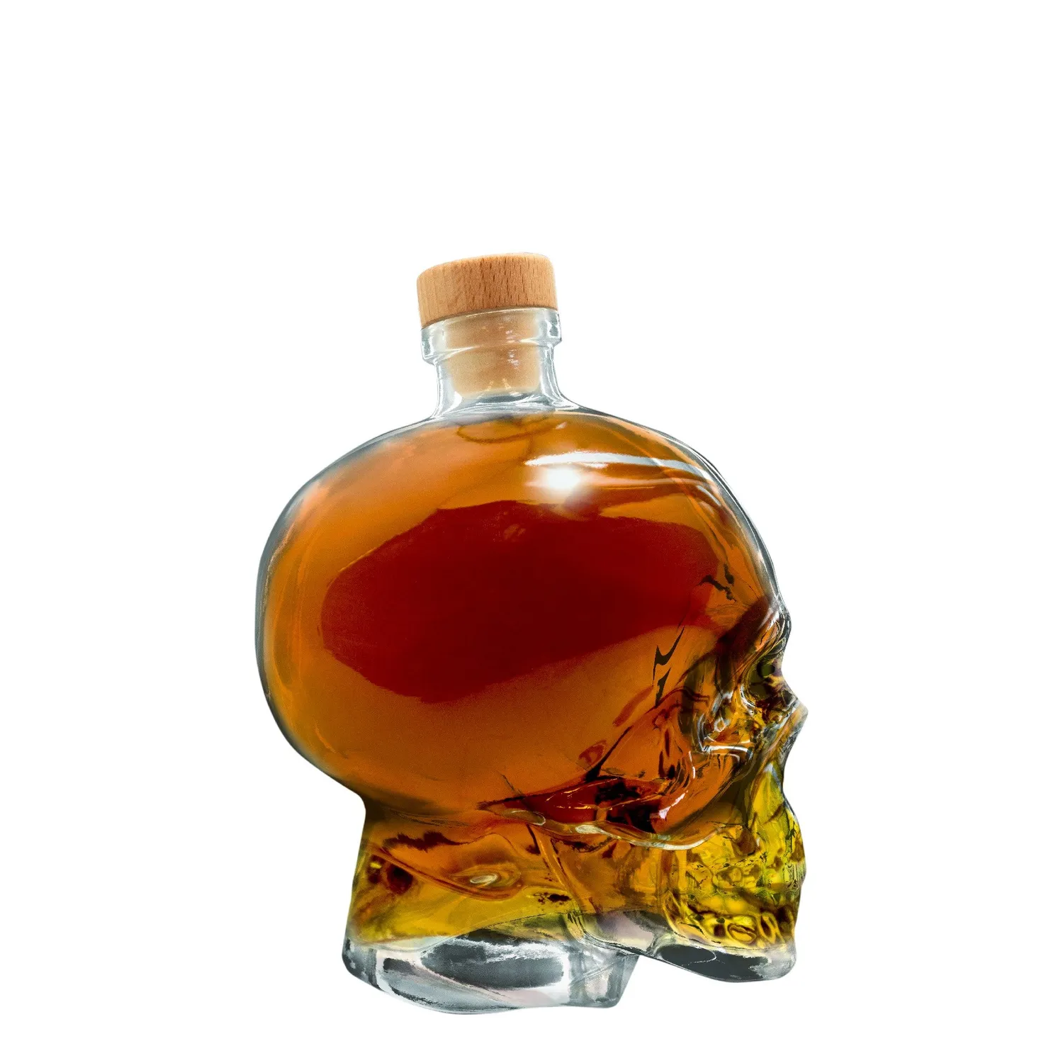 VinBouquet Decantatore di Liquore Teschio 1 L in cristallo