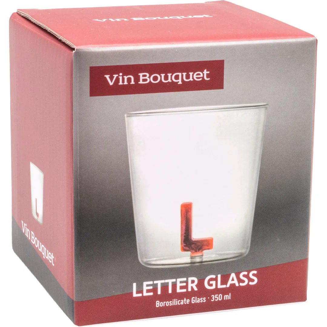 VinBouquet Bicchiere con figura interna 350 ml in vetro