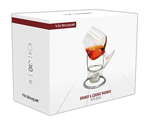 Vin Bouquet FIA 269 Scaldabrandi Cognac Acciaio Inox con Candela