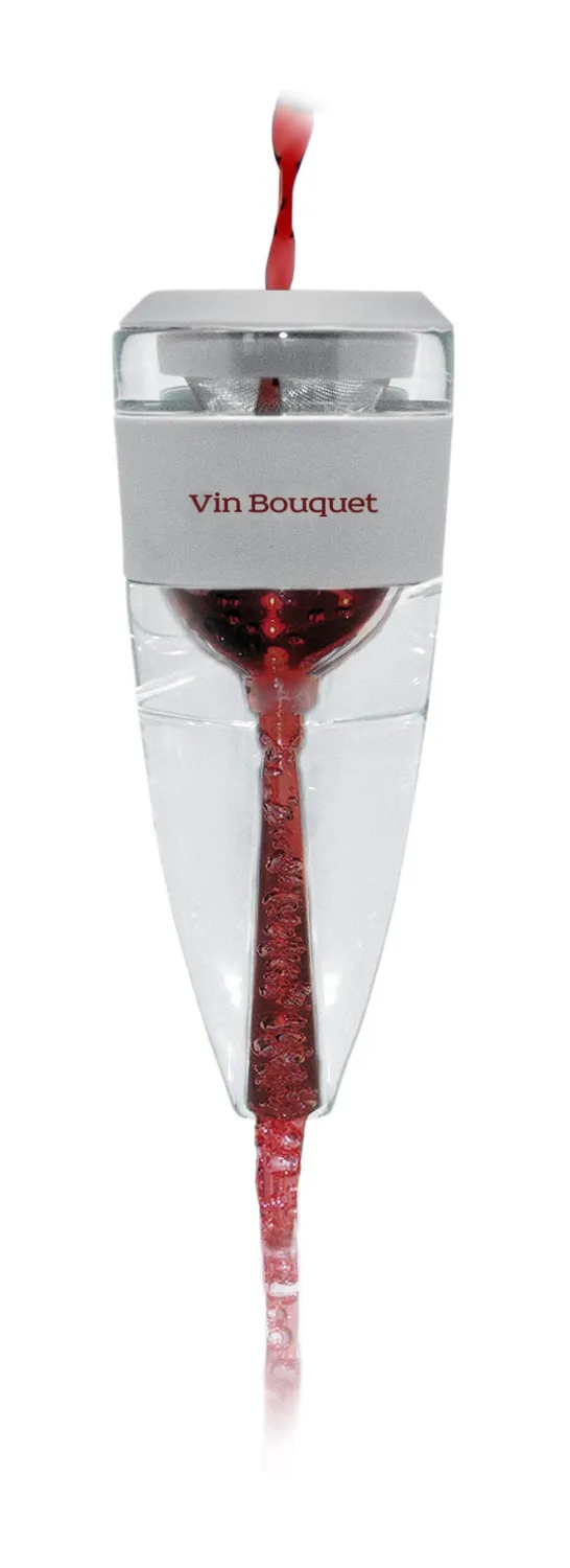 Vin Bouquet FIA 003 Set Aeratore Vino con Tappo Sottovuoto