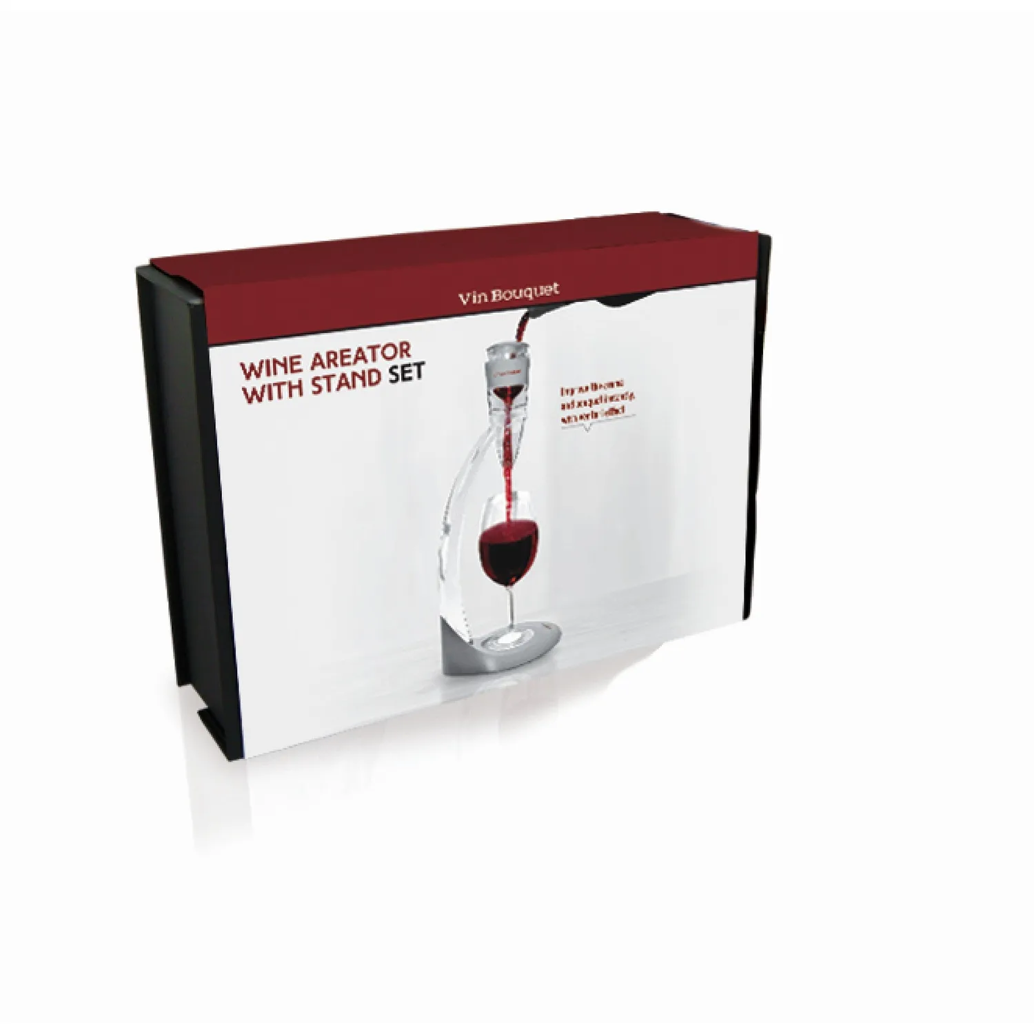 VinBouquet Set di aeratore per vino con base